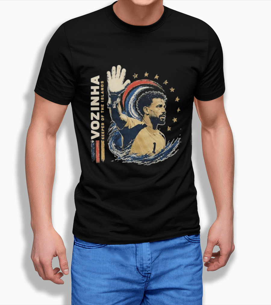 Vozinha Keeper Of The Islands Cape Verde National Football Team Stars T-Shirt