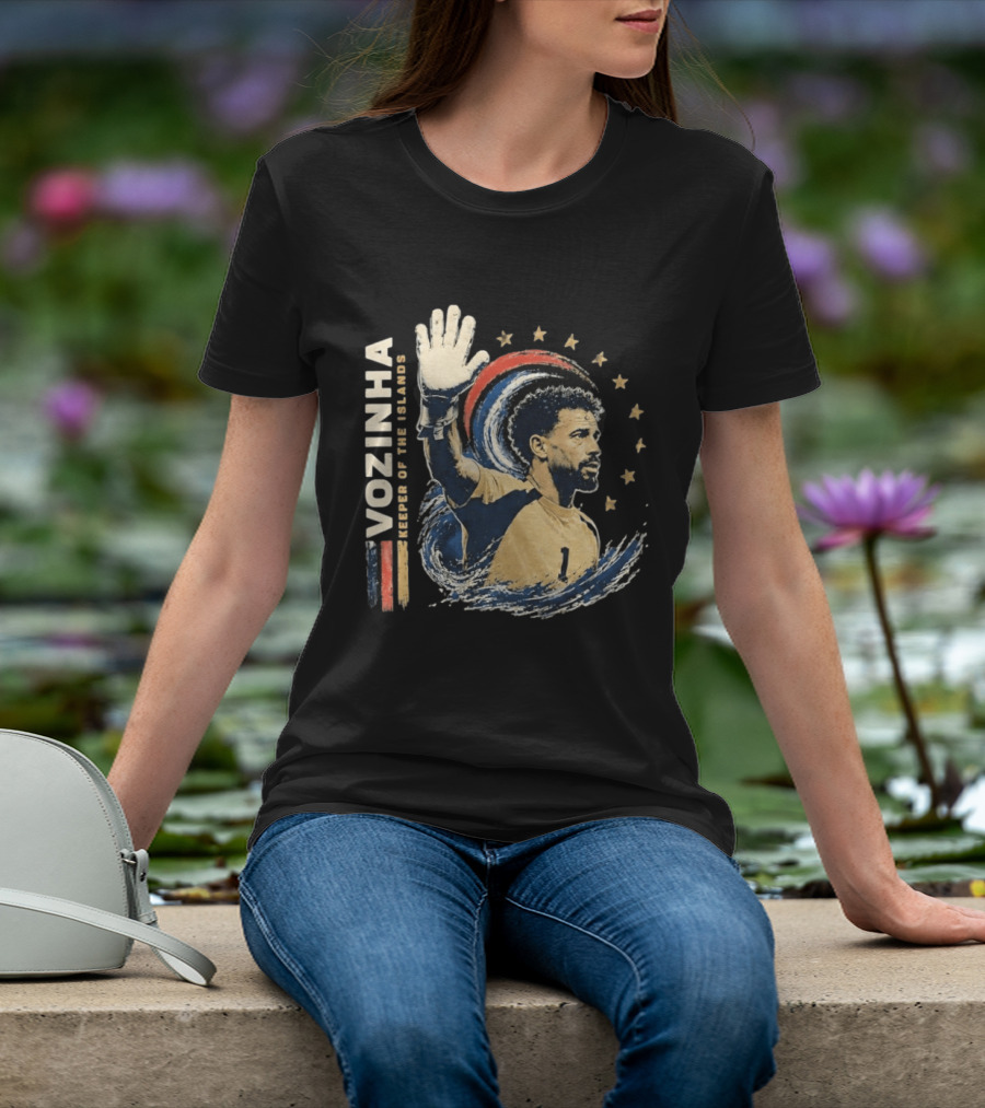 Vozinha Keeper Of The Islands Cape Verde National Football Team Stars T-Shirt