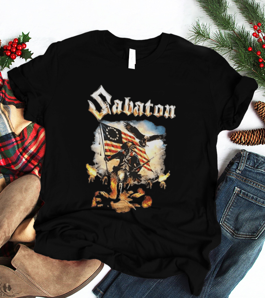 Sabaton Liberty Of Death USA 4th Of July 2026 Independence Freedom T-Shirt