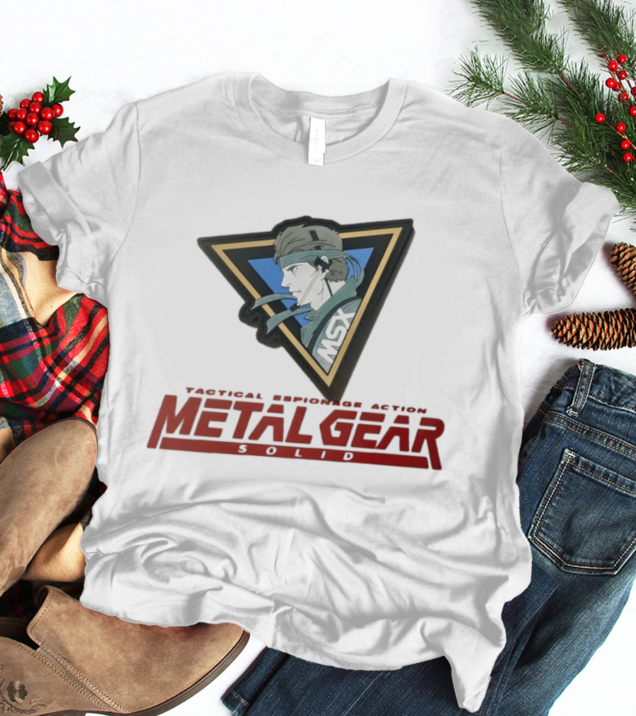 Metal Gear Solid MSX Tactical Espionage Action Hero T-Shirt