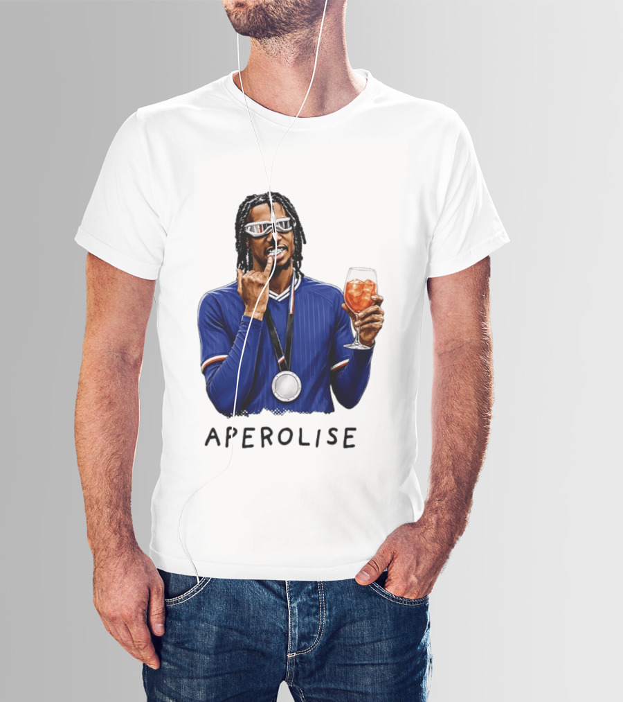 Michael Olise Aperolise Crystal Palace Player Celebration T-Shirt