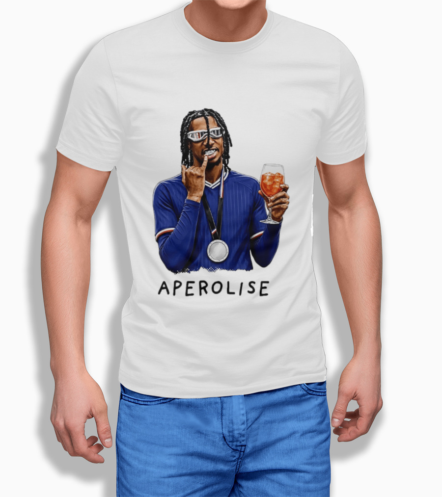 Michael Olise Aperolise Crystal Palace Player Celebration T-Shirt