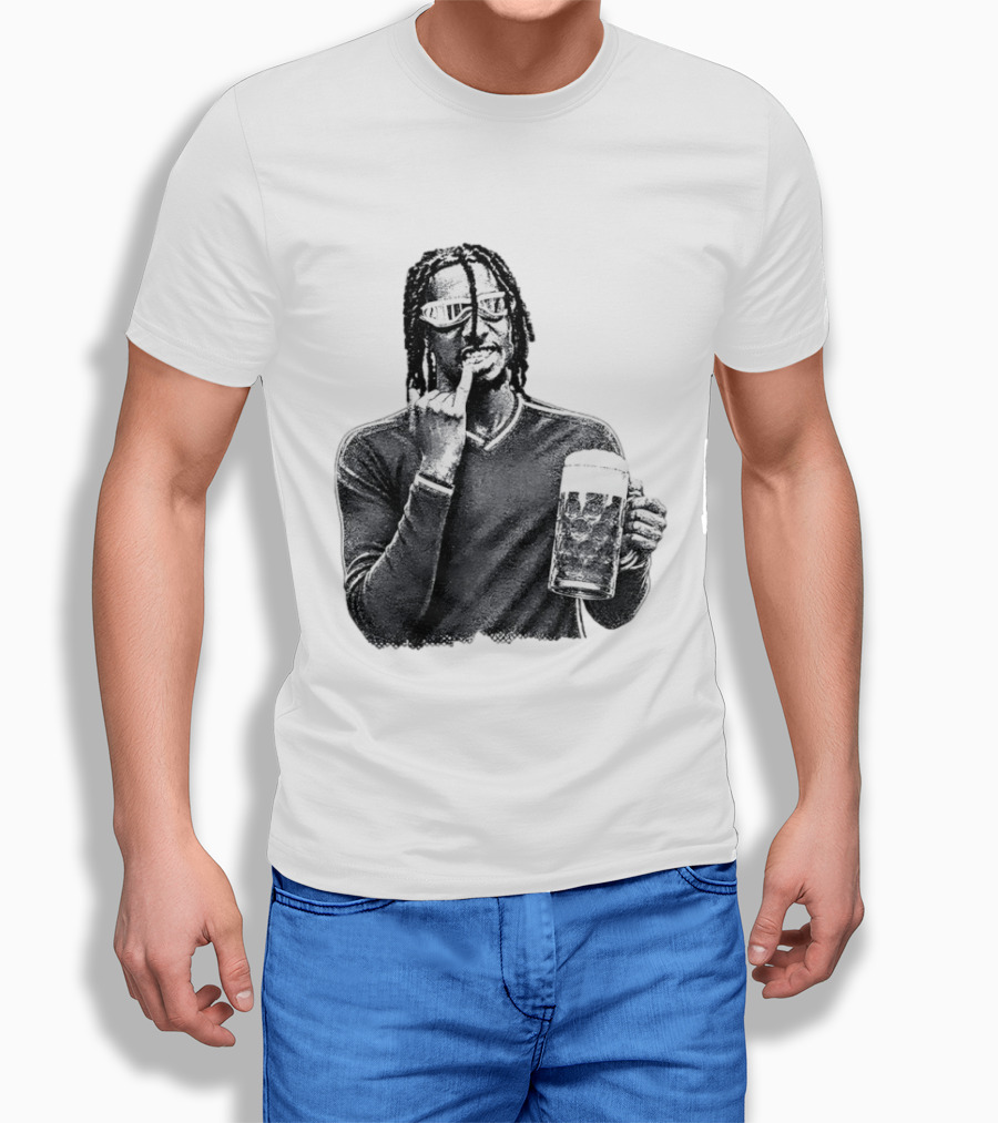 Michael Olise Crystal Palace France Beer T-Shirt
