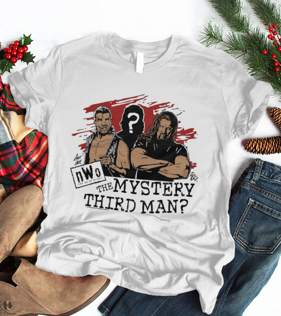 NWo Scott Hall Kevin Nash The Mystery Third Man T-Shirt
