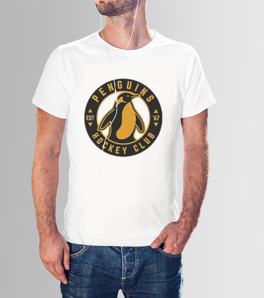 Penguins Hockey Club Est 1967 NHL Circular T-Shirt