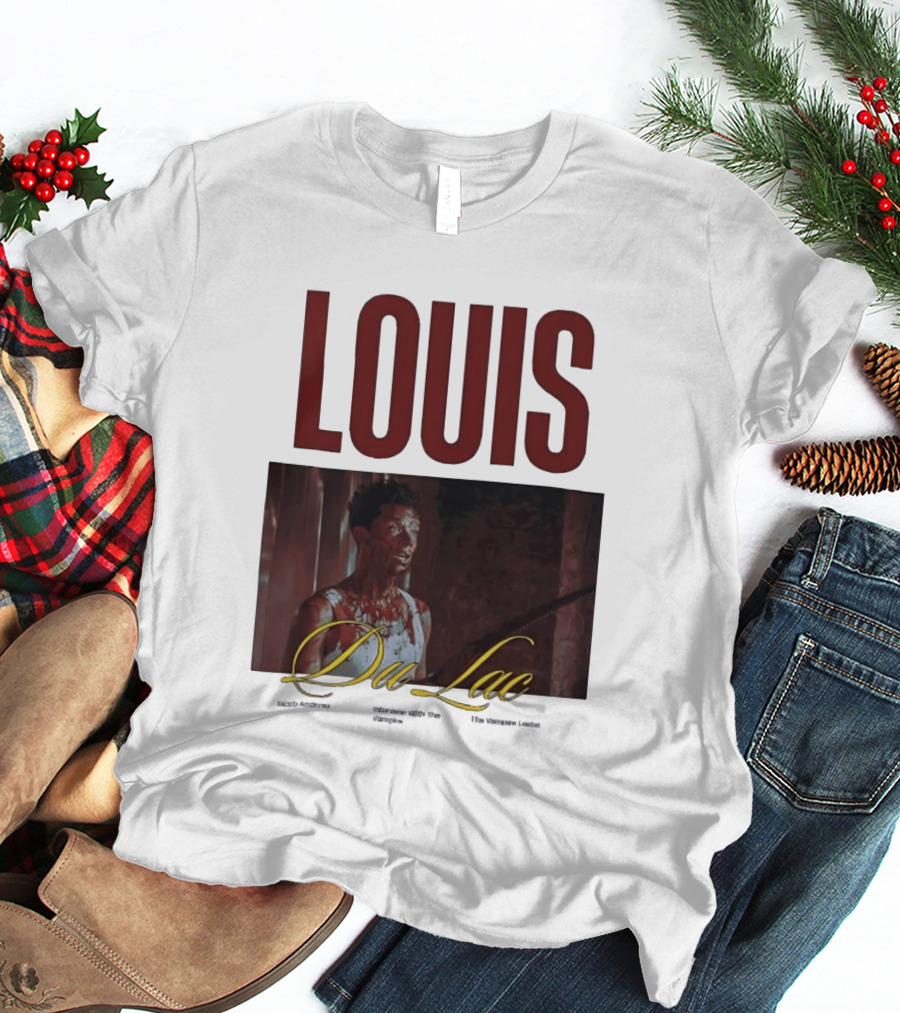 Louis Du Lac Jacob Anderson Interview With The Vampire Bootleg T-Shirt
