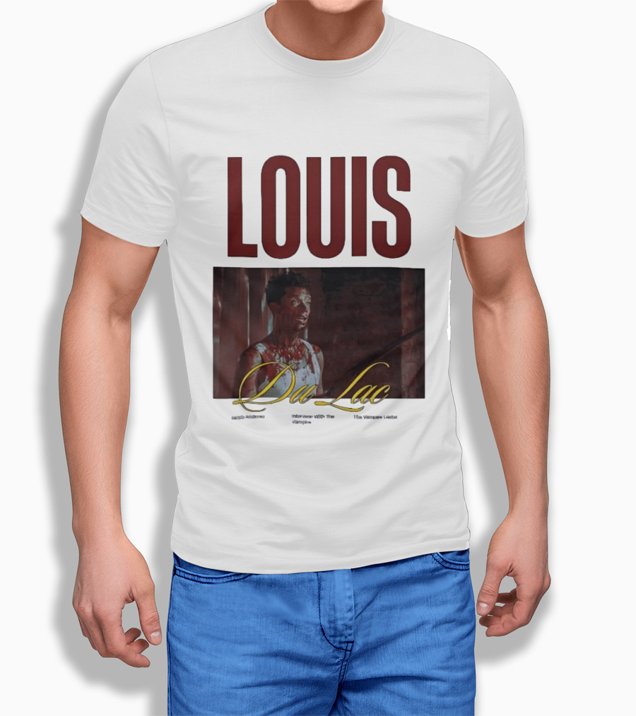 Louis Du Lac Jacob Anderson Interview With The Vampire Bootleg T-Shirt
