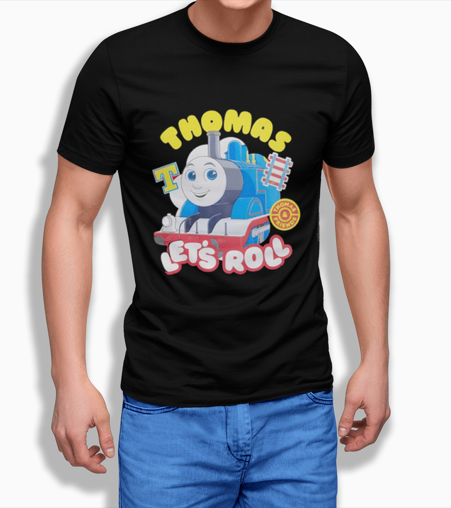 Thomas The Tank Engine Let's Roll Thomas And Friends T T-Shirt