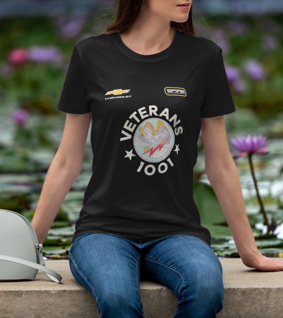 Veterans 1001 Spire Motorsports Chevrolet Eagle Legends T-Shirt