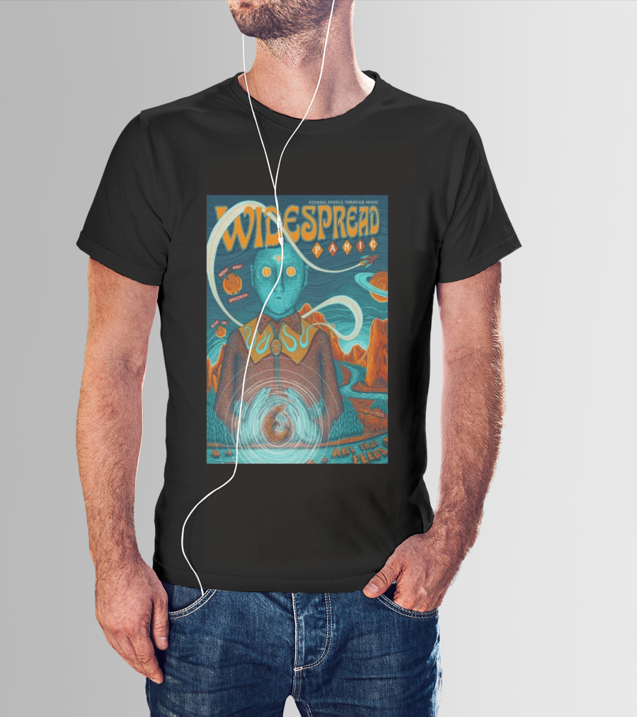 Widespread Panic Hayden Homes Amphitheater Bend OR Jul 10 11 2026 Art That Feeds T-Shirt