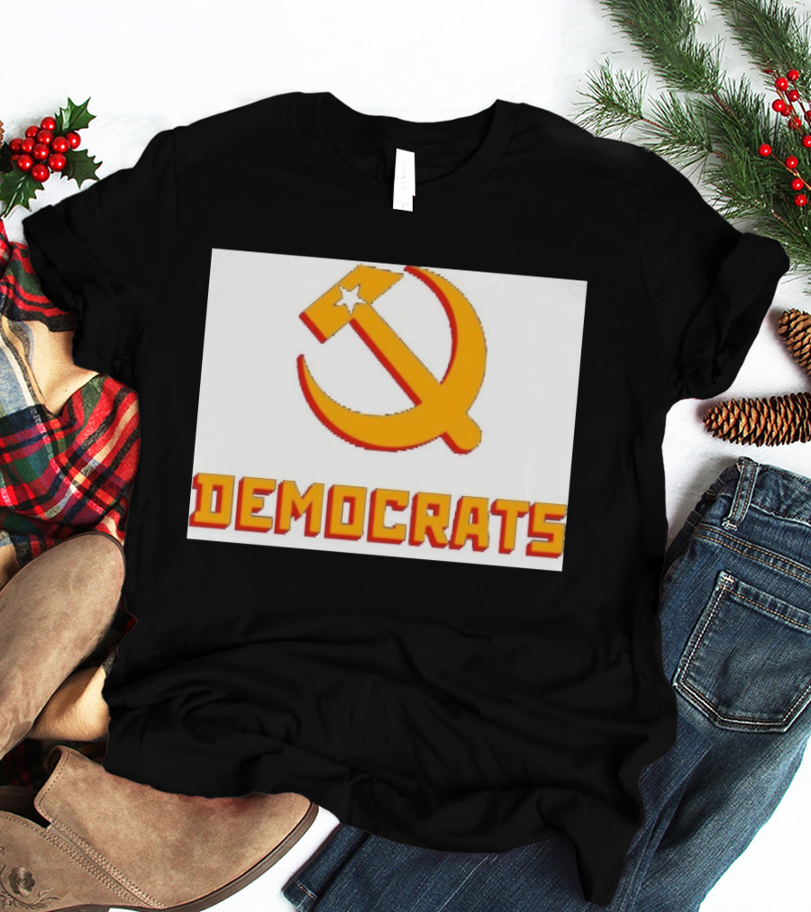 Zohran's Communist Democrats Hammer And Sickle T-Shirt