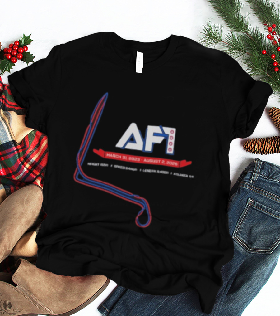 AF1 Roller Atlanta GA March 31 2023 August 2 2026 T-Shirt
