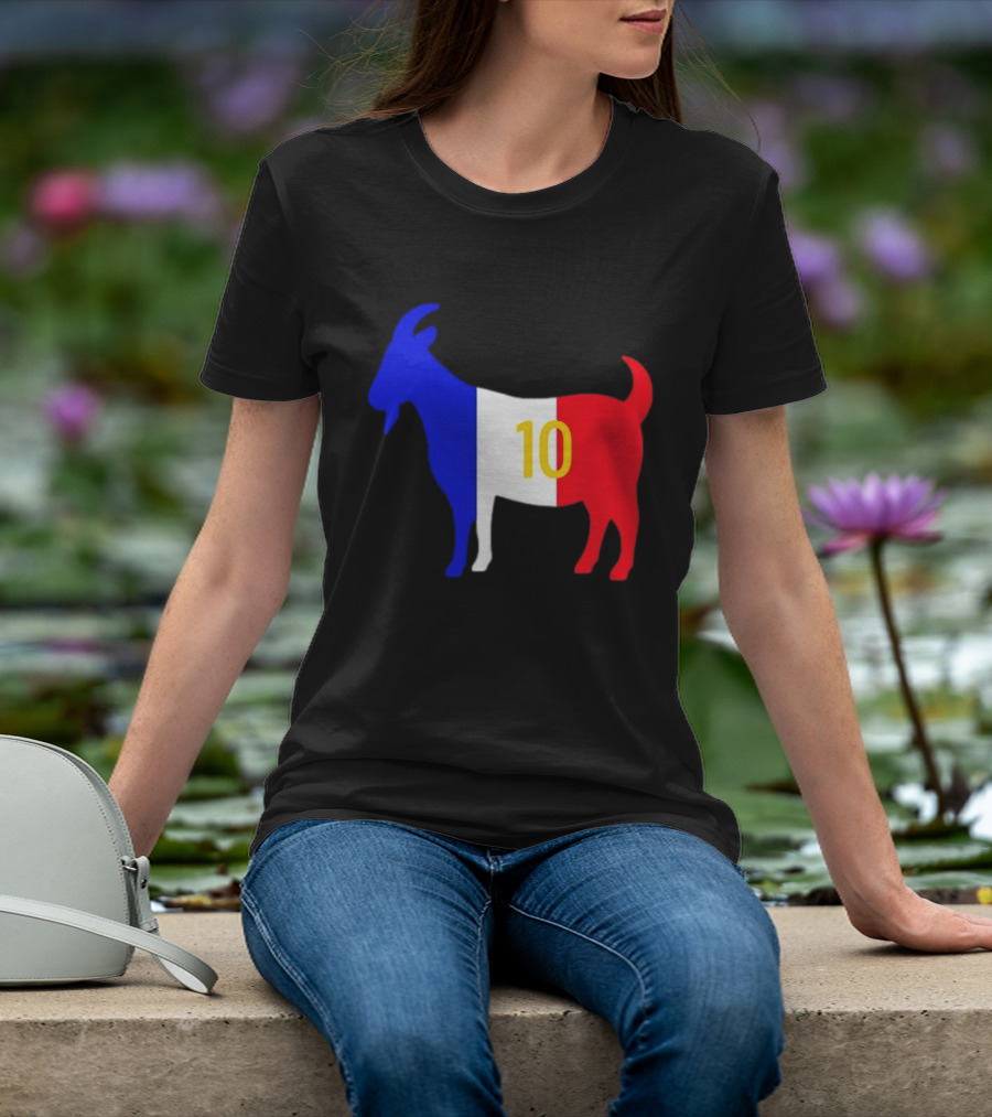 France Goat 10 Kylian Mbappe French Football Soccer Legend T-Shirt