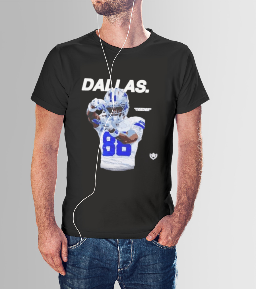CeeDee Lamb Dallas 88 Cowboys Wide Receiver Football Player T-Shirt