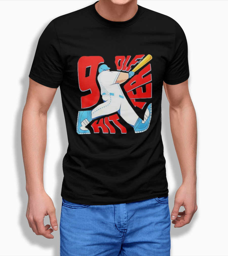 Golf Hitter Baseball Sports Player T-Shirt