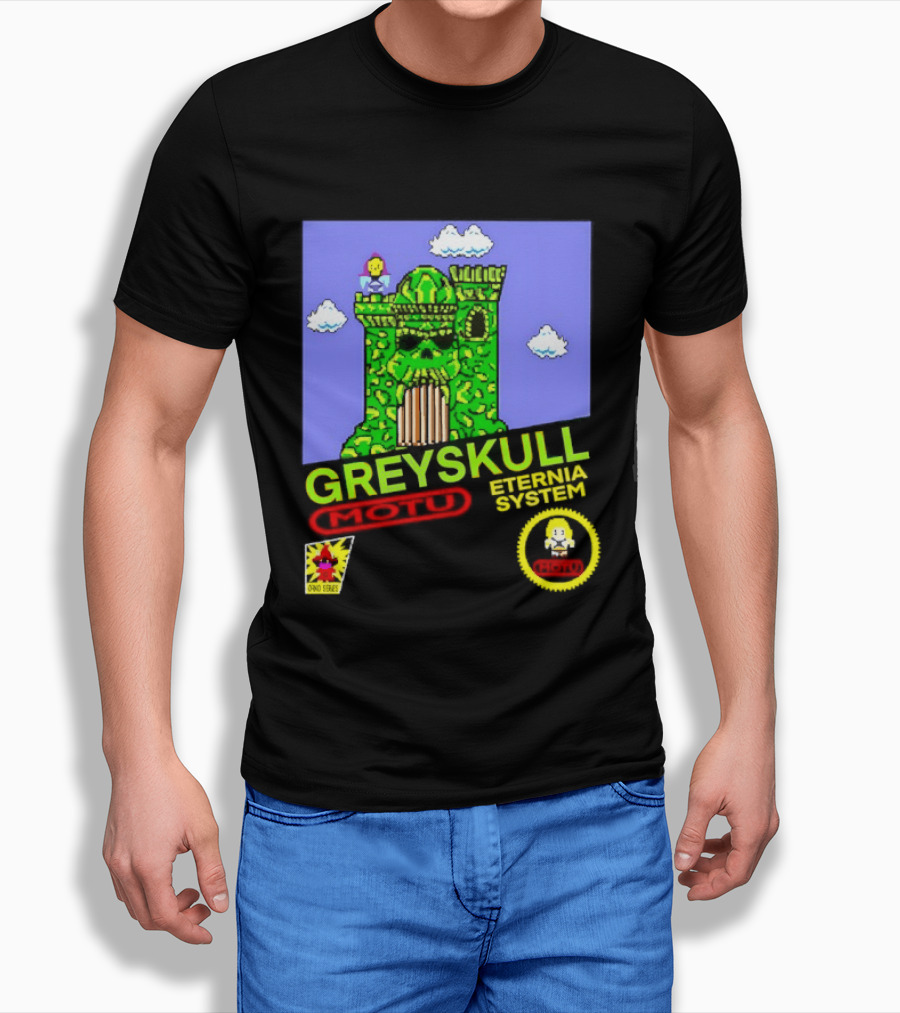 Greyskull Eternia System Motu Orko Series Castle T-Shirt