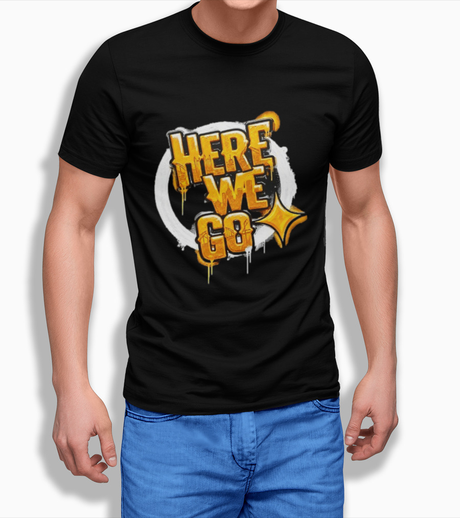 Fabrizio Romano Here We Go Transfer News Soccer Catchphrase T-Shirt