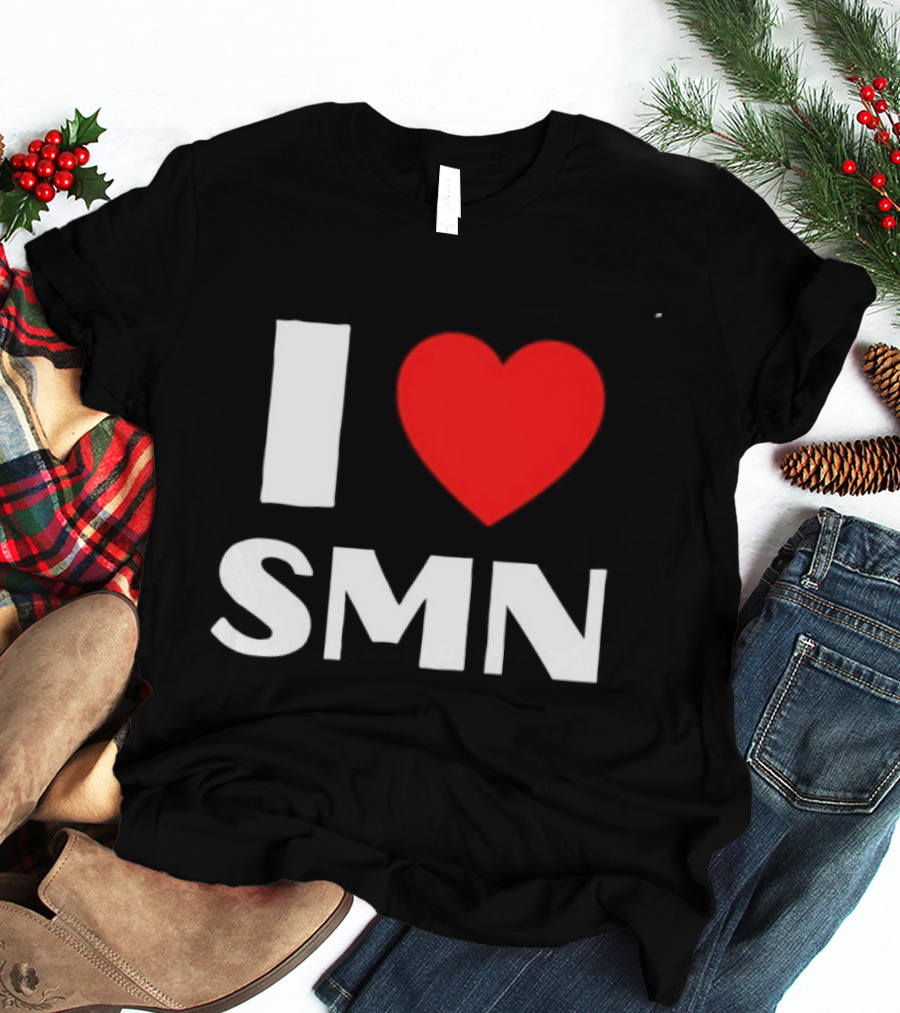 I Love SMN Heart T-Shirt