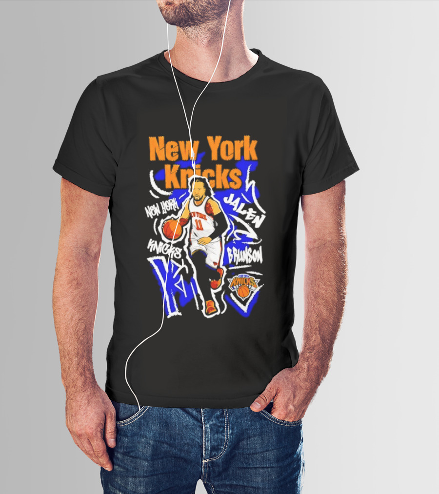 New York Knicks Jalen Brunson MVP Players NBA Basketball T-Shirt