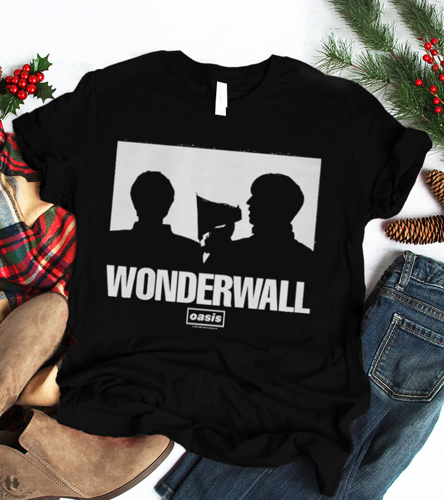 Wonderwall Oasis Liam Gallagher Noel Gallagher Music Band T-Shirt