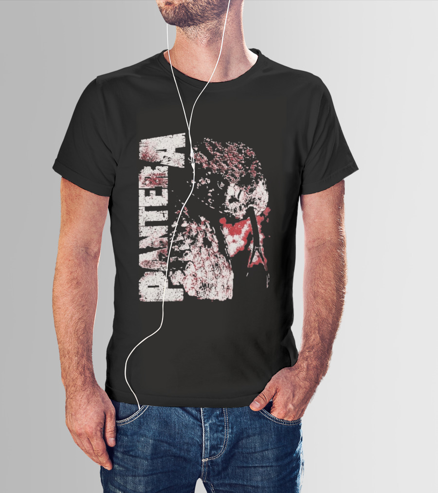Pantera UK And EU Tour 2026 Rattlesnake Snake Skull Band T-Shirt