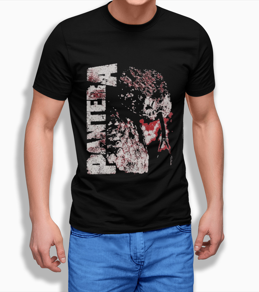 Pantera UK And EU Tour 2026 Rattlesnake Snake Skull Band T-Shirt