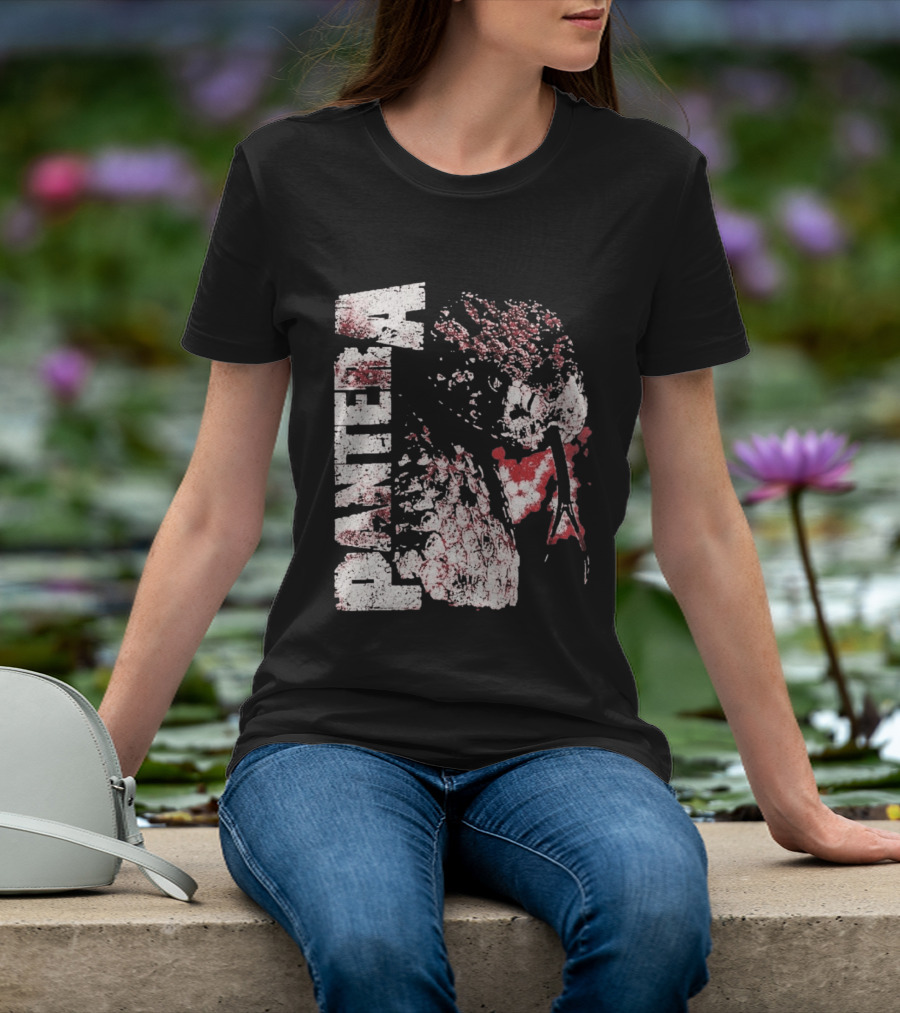 Pantera UK And EU Tour 2026 Rattlesnake Snake Skull Band T-Shirt