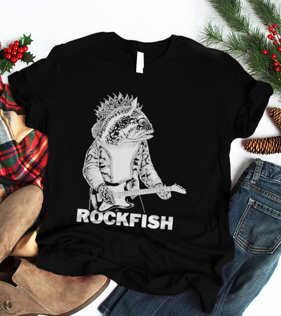 Rockfish Jacket Electric Guitar Performance T-Shirt