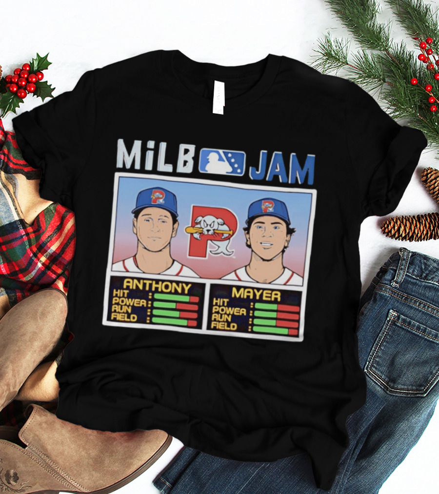 MiLB Jam Roman Anthony Marcelo Mayer Portland Sea Dogs T-Shirt