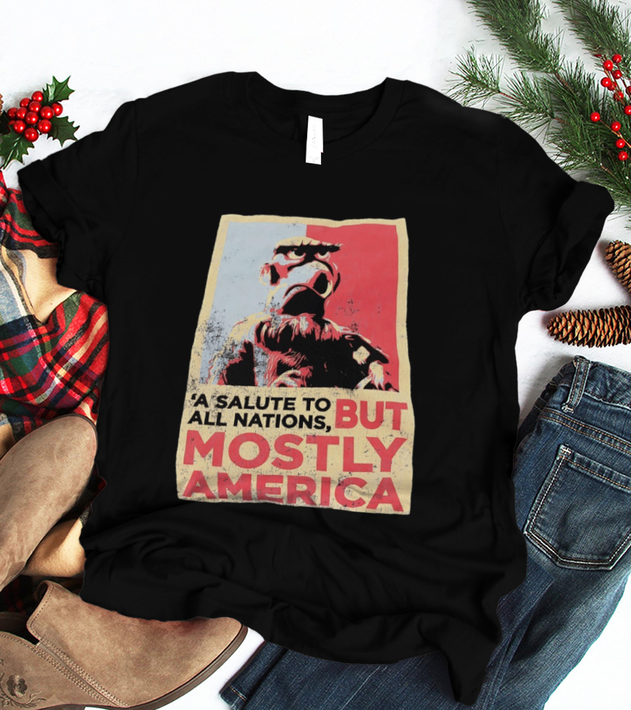 Sam The Eagle A Salute To All Nations But Mostly America Muppets T-Shirt