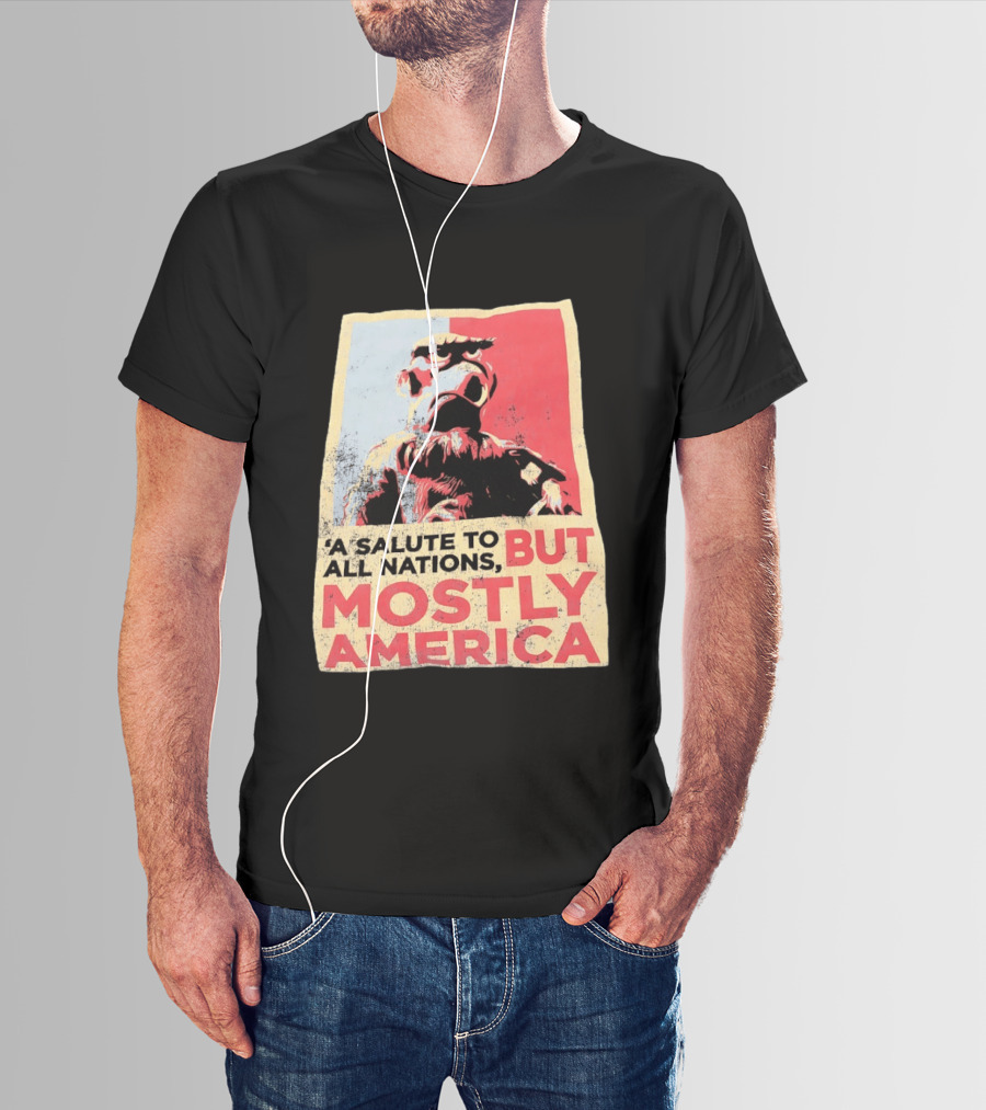 Sam The Eagle A Salute To All Nations But Mostly America Muppets T-Shirt