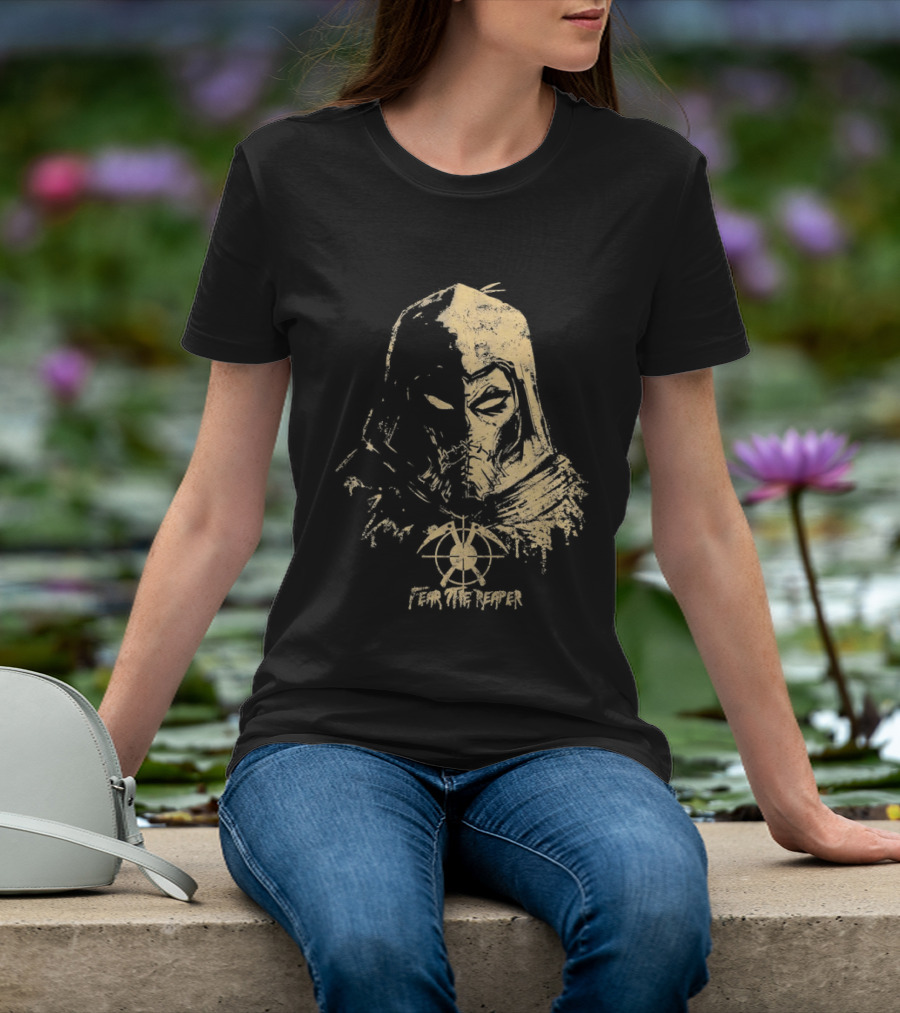 Scarecrow Batman Arkham Series Fear The Reaper Distressed T-Shirt