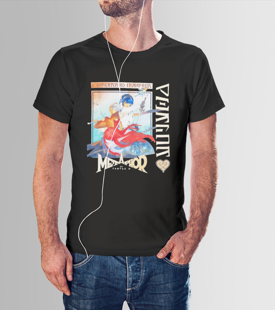 Metaphor ReFantazio Characters Fantasy Art Gaming Adventure T-Shirt