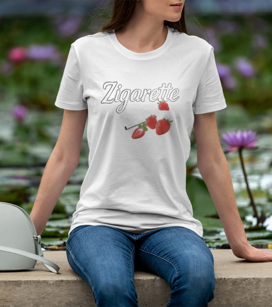 Versager Clothing Zigarette Strawberry Aesthetic T-Shirt