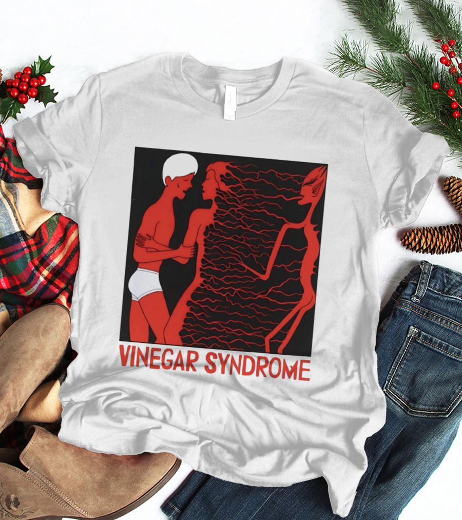 Vinegar Syndrome Cult Film Horror Home Video Vintage Aesthetic T-Shirt