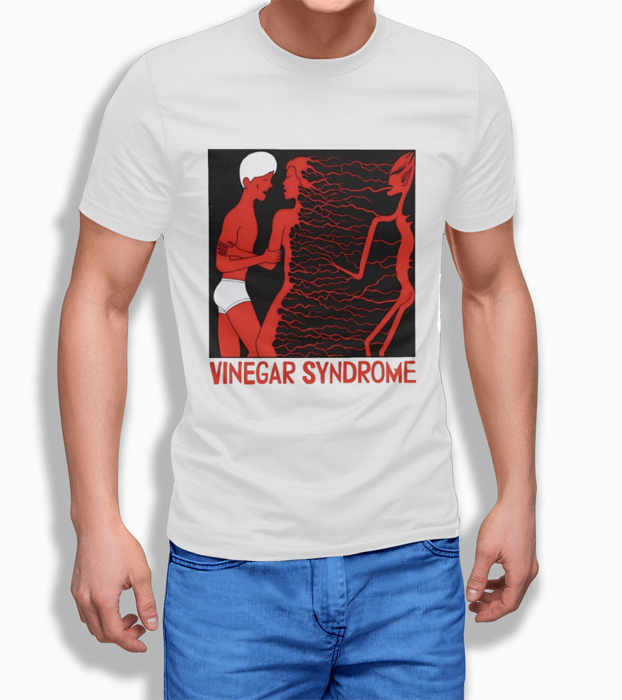 Vinegar Syndrome Cult Film Horror Home Video Vintage Aesthetic T-Shirt