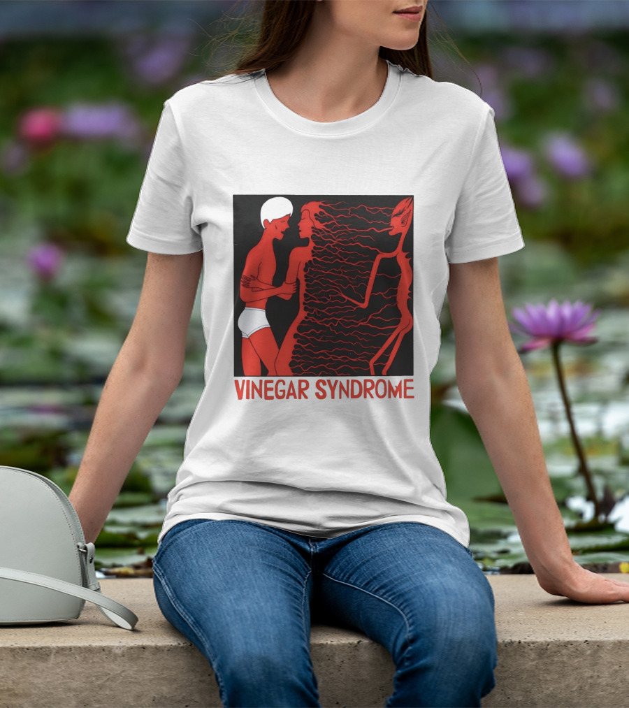Vinegar Syndrome Cult Film Horror Home Video Vintage Aesthetic T-Shirt