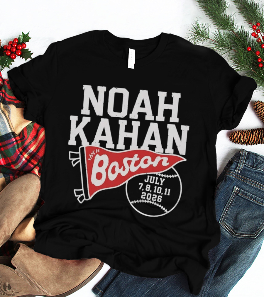 Noah Kahan Boston Fenway Park July 2026 T-Shirt