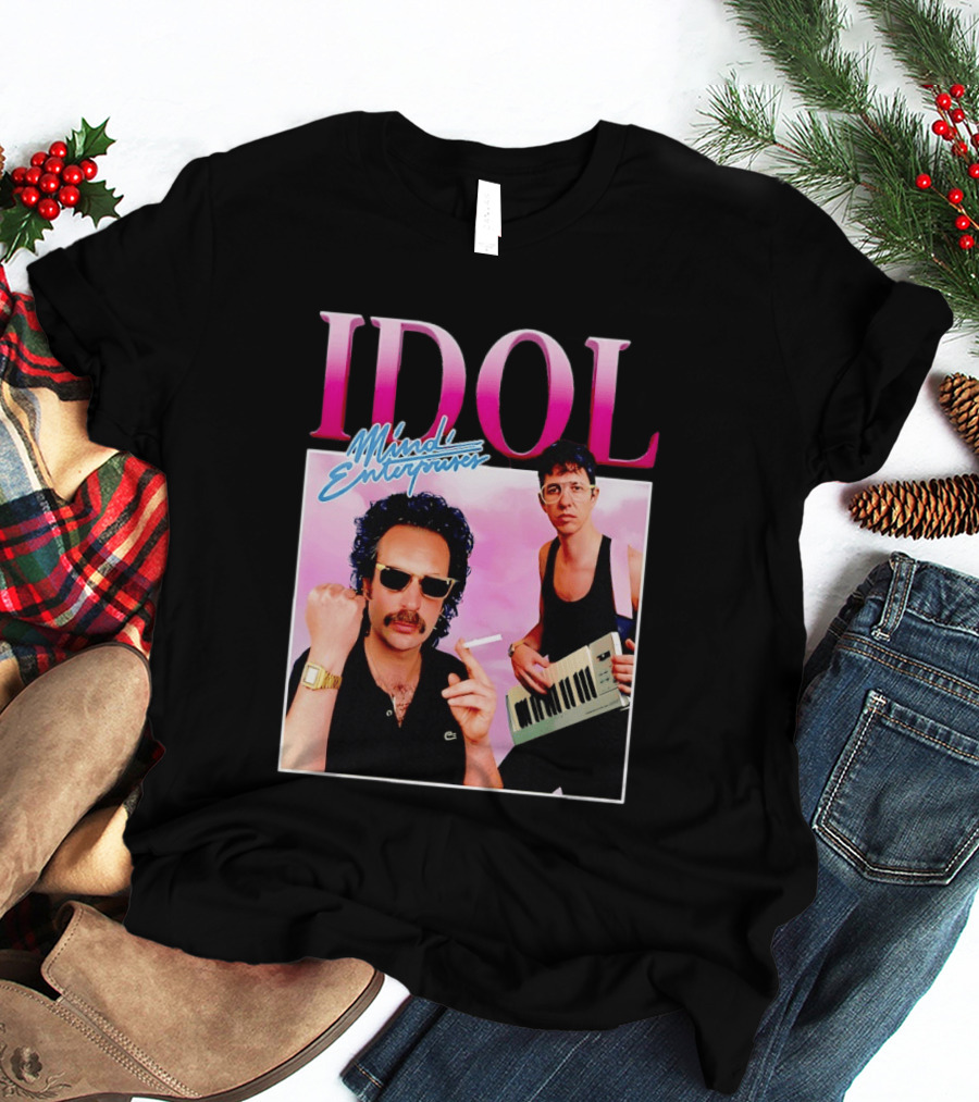 IDOL Mindi Enterprises Band Photo Retro 80s T-Shirt
