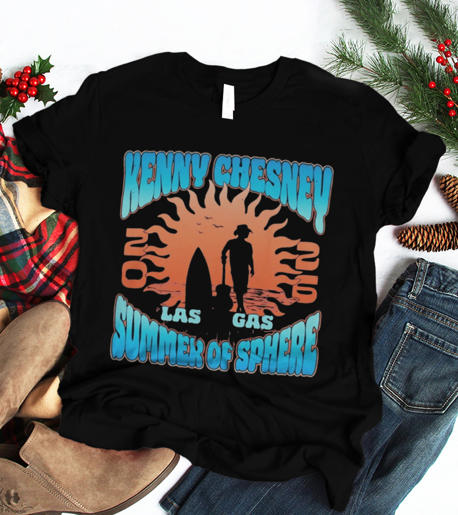 Kenny Chesney 2025 Summer Of Sphere Las Vegas T-Shirt