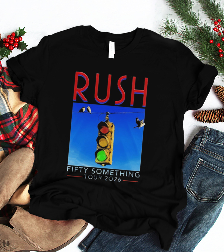 Rush Fifty Something Tour 2026 Traffic Light T-Shirt
