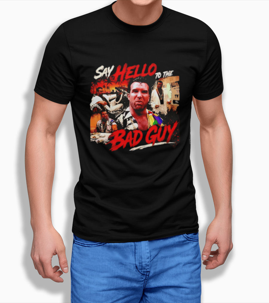 Say Hello To The Bad Guy Razor Ramon Scott Hall T-Shirt