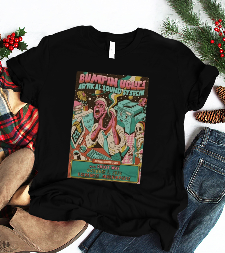Bumpin Uglies Oct 2 2026 Cervantes’ Masterpiece Ballroom In Denver CO T-Shirt