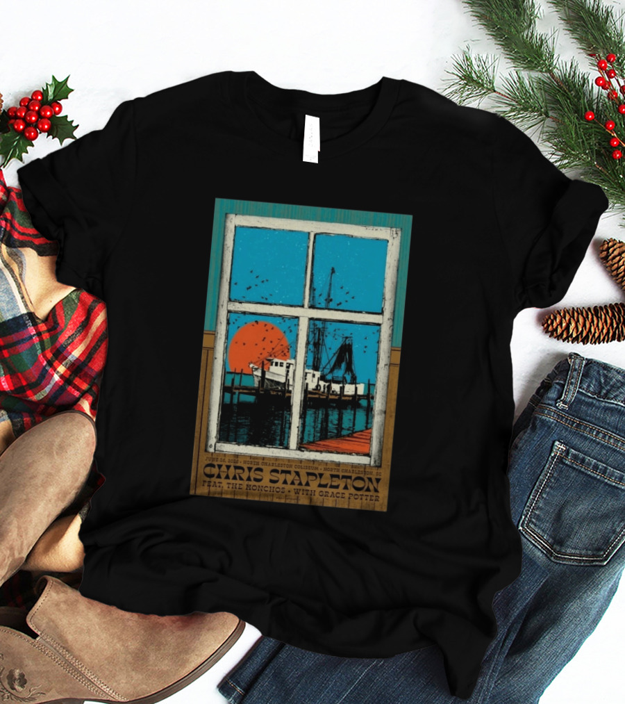 Chris Stapleton June 26 2026 North Charleston SC T-Shirt