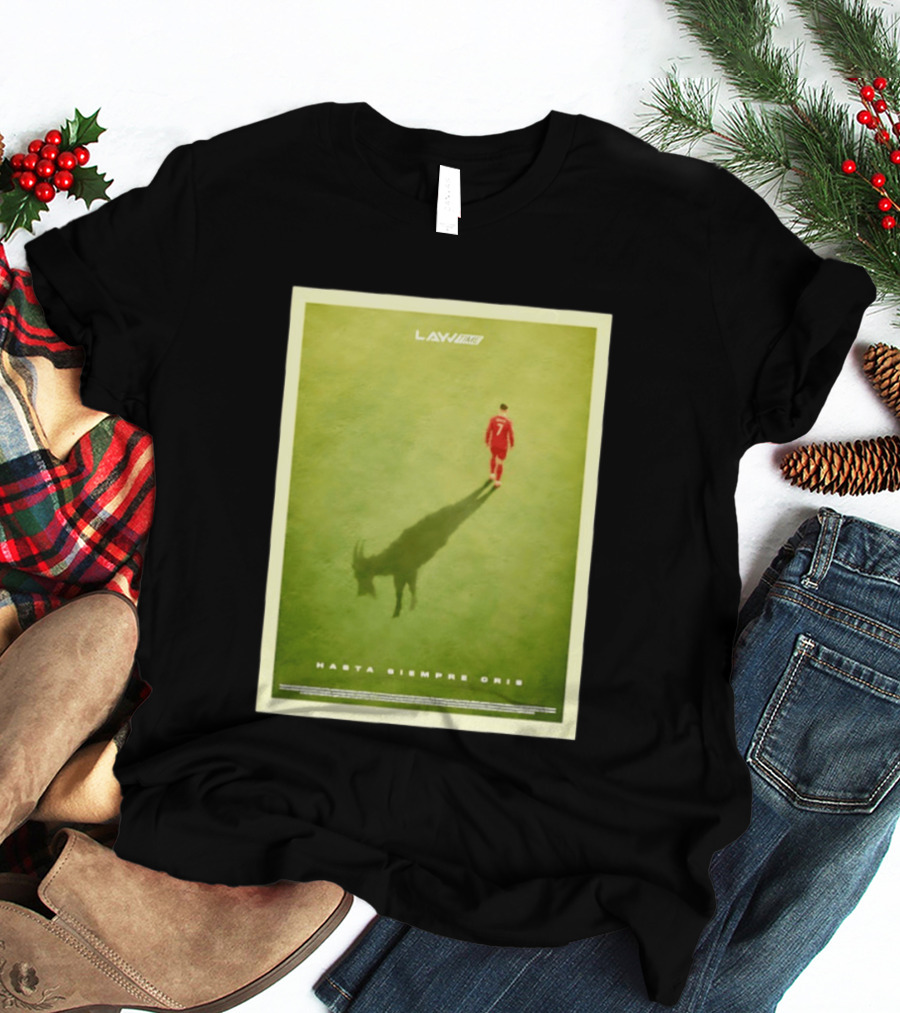 Cristiano Ronaldo Portugal Goat Hasta Siempre Cris T-Shirt