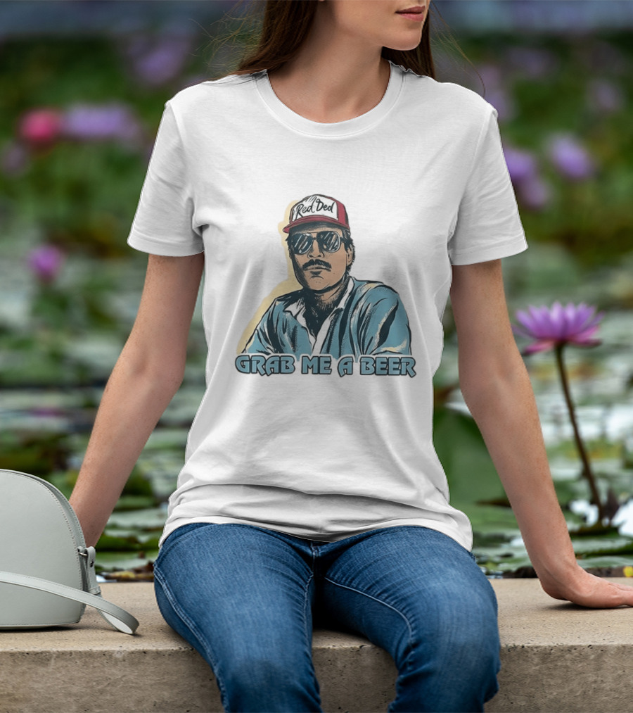 Grab Me A Beer Cool Rad Dad T-Shirt