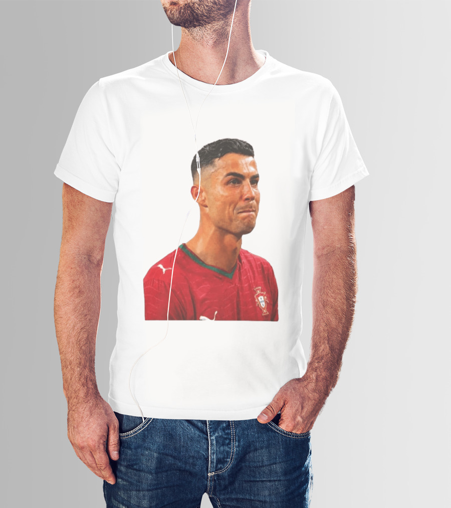 Cristiano Ronaldo Portugal Emotional Moment T-Shirt