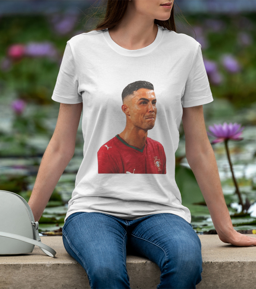 Cristiano Ronaldo Portugal Emotional Moment T-Shirt