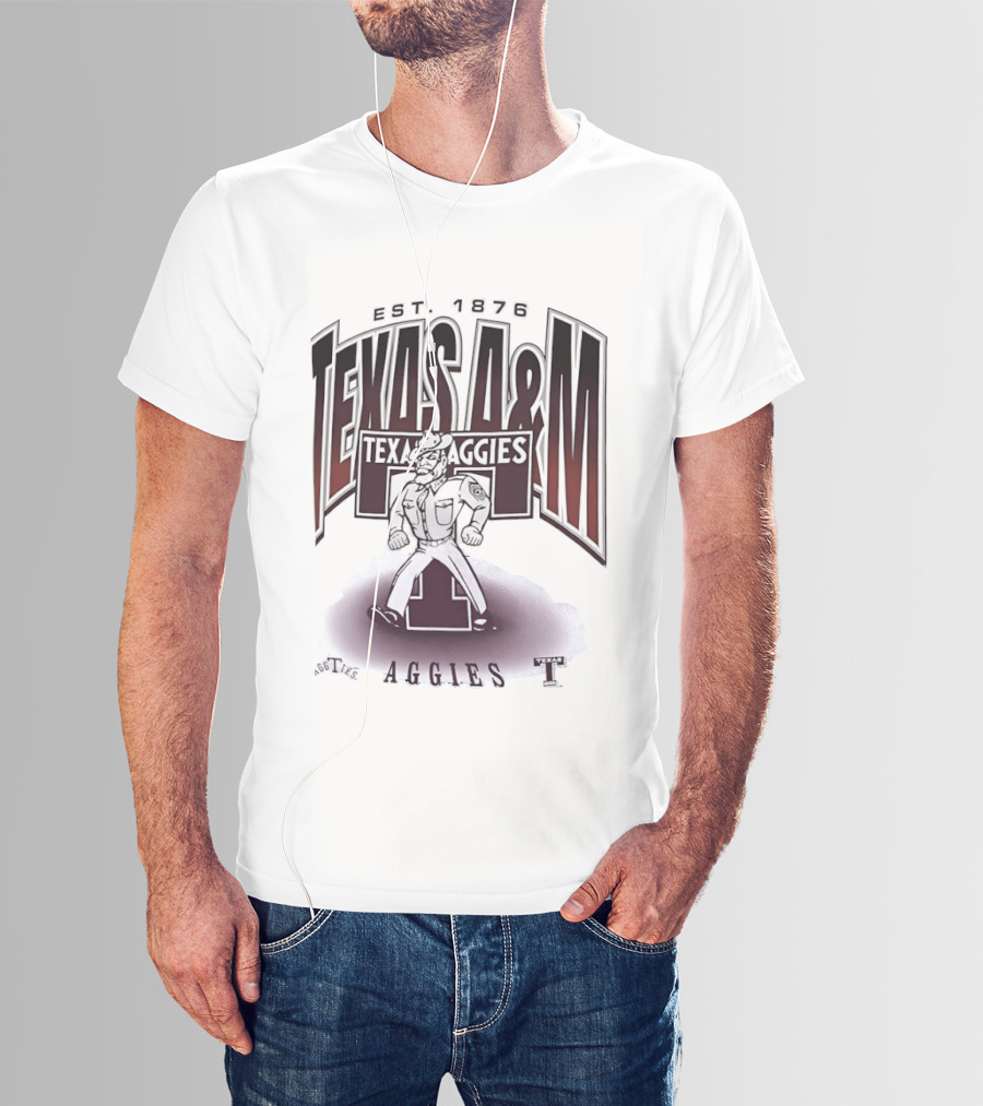 Texas A&M Aggies Est 1876 College Station Traditions Aggieland Football Texas T T-Shirt