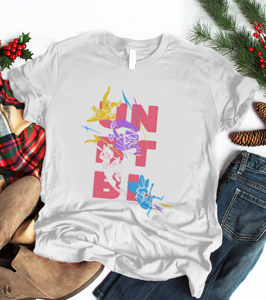 Unbeatable Anime Collage Manga Colorful T-Shirt
